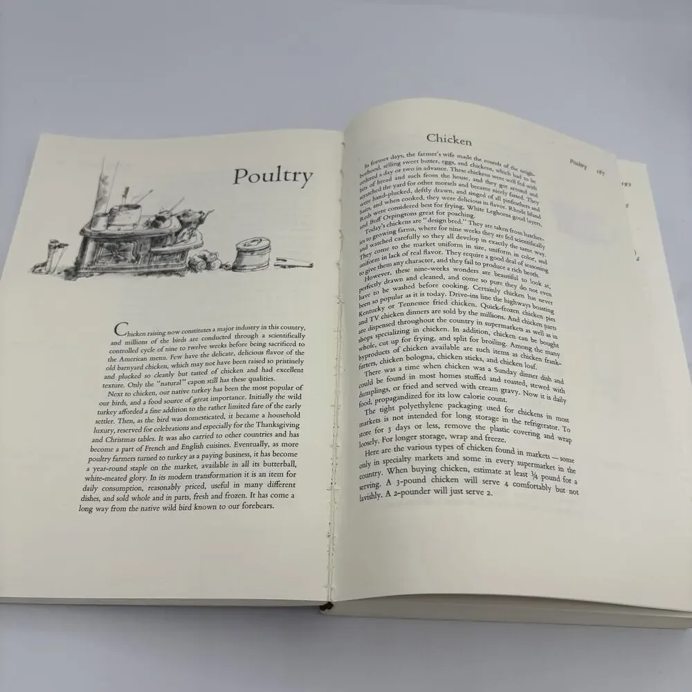 James Beard's American Cookery Cookbook Paperback 1972‎ Vintage
